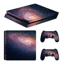DATA FROG Console Skin Cover For Playstation 4 Slim Console blue Starry Sky Star PS4 Slim Skin
