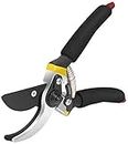 XACTON Garden Shears Sharp Cutter Pruners Scissor with Safety Lock Pruning Seeds I Grip-Handle Flower Cutter I Tree Trimmers Secateurs, Hand Pruner, Stainless Steel Blades I Gardening Tools