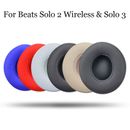 For Beats Solo 2/3 Headset Wireless Earpads Cover Replacement Cushion Earbuds