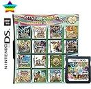 208 in 1 Game Cartridge Multicart, Wishrun Game Pack Card Super Combo For Nintendo DS/NDS/NDSL/NDSi/3DS/2DS XL/LL
