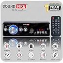 SOUND FIRE SF-0010 (Silver) Bluetooth/USB/SD/AUX/FM/MP3 Car Stereo