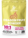 Polvo de fruta de dragón liofilizado en polvo de selva 5 oz / 141 g extracto de pitaya rosa