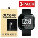 3-Pack MagicShieldz® For Fitbit Versa Tempered Glass Screen Protector Saver