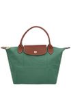 Longchamp Le Pliage Original Small Canvas & Leather Bag Women's Green