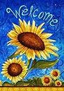 Toland Home Garden 119500 Sweet Sunflowers Spring Flag 12x18 Inch Double Sided Spring Garden Flag for Outdoor House Summer Fall Flag Yard Decoration