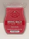 Cherry Vanilla Scentsy Bar Wickless Candle Tart Warmer Wax 3.2 Fl Oz, 8 Squares
