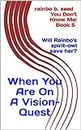 When You Are On A Vision-Quest: Will Rainbo's spirit-owl save her? (You Don't Know Me Book 5)
