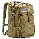 QT&QY 45L Tactical Military Backpacks For Men Camping Hiking Trekking Daypack Bug Out Bag Lage MOLLE 3 Day Assault Pack