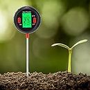 HEEPDD Soil Tester, Soil Detector, Garden Tools, Wide Application 5-in-1 Soil Analyzerester for Gardening Lawn Care Soil Test Tools Soil TestersHand Tools