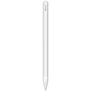 FRTMA Compatible Apple Pencil (2nd Generation) Silicone Case Sleeve Holder Grip + Nib Cover (2 Pieces) Accessories Kit Compatible iPad Pro 12.9” (3rd Generation) & iPad Pro 11”, Transparent White