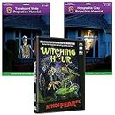 AtmosFEARfx Witching Hour Halloween Digital Decoration DVD with Hollusion (W) + Reaper Bros Window Projection Screens