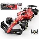 Voltz Toys Authentic 1:12 Scale Licensed Ferrari F1 75 Remote Control Car - Super Racing Collection for Kids and Adults - 2.4GHz RC Car for Gift