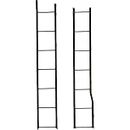 HO End/Side Ladders, Black KAD2103