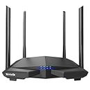 Tenda AC1200 WiFi Router, Dual Band Wireless Router 4 x 100 Mbps Ethernet Ports,Supports APP, Guest WiFi,Access Point Mode,IPv6, Parental Control(AC6)