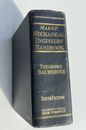 Marks Mechanical Engineers Handbook, Sixth Edition Theodore Baumeister
