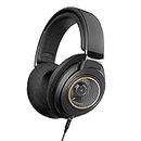 Philips New SHP9600 Wired, Over-Ear, Headphones, Comfort Fit, Open-Back 50 mm Neodymium Drivers (SHP9600/00) - Black