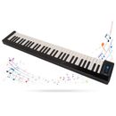 Foldable Digital Piano 61 Keys Full Size BT MIDI Portable Electric Piano For SD3