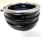 Minolta AF Sony A Lens mount adapter to Canon EOS R Full frame Mirrorless Camera