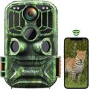 24MP Hunting Game Cameras WiFi Trail Camera for Outdoor Wildlife Home Security