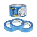 ScotchBlue Multi-Surface Premium Masking Tape, Pack of 3, 24 mm x 41 m, Scotch Adhesive Blue Painters Tape, For Painting and Decorating, Indoor & Outdoor, For Multiple Surfaces, 70% PEFC