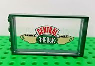 LEGO Friends CENTRAL PERK Window with Frame TV Coffee Sign Minifigure Furniture
