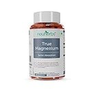 Neuherbs True Magnesium 60 Tablets | Better Absorption Magnesium Bisglycinate 1600mg With Natural Antioxidants, Zinc & Vitamin C To Support Muscles, Brain & Bone Health
