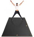 Large Exercise Mat 6'x4'x7mm, Thick Workout Mats for Home Gym Flooring, Extra...