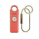 She’s Birdie–The Original Personal Safety Alarm for Women by Women–Loud Siren, Strobe Light and Key Chain in a Variety of Colors (Coral)