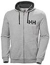Pour des hommes Helly Hansen HH Logo Full Zip Hoodie XL Bleu