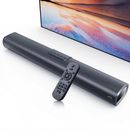 2.1Ch Sound Bars for TV, Soundbar with Subwoofer, Wired & Wireless Bluetooth 5.0