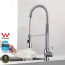 Pull Out Tap Kitchen Faucet Sink Basin Mixer Tap Home Brass Faucet Chrome Swivel