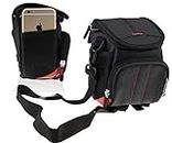 Navitech Black Carry Case Bag for The Garmin GPS Map 64S / 64ST