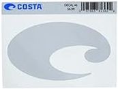 Costa Del Mar Reflective Silver Logo-Small Oval Sunglasses, 00mm, Silver