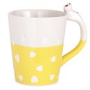 Genki Cat 12 oz Coffee Tea Drinking Mug Beverages Dining Tableware
