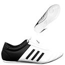 adidas Adi-Kick I Chaussures d?Entraînement, Blanc/Noir, 39.5