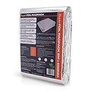 SuperFOIL Radpack Radiator Insulation Reflective Foil - 0.6m x 5m - Enhances Radiator Efficiency - Easy to Install, Adhesive Pads Included