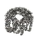 Respicefinem High Hardness Stained Glass Claw Chain Suitable For Clothing Shoes Jewelry Accessories Home Decoration DIY Chain (Gris)