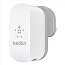 Belkin Dual USB 5V, 1A, iPod/Mini B Wall Adapter Negro adaptador e inversor de corriente