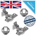 Hotpoint Integrated Washing Machine Door Hinges - Quality pair (With screws)