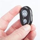 KMJSA PRO Remote Shutter Release Bluetooth Camera Control for iOS and Android Smartphone Tablet (Black)