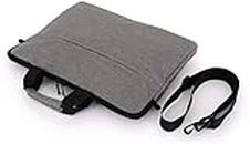 Dynotrek Tonner 13.3 inch Laptop Sleeve Case Cover Pouch Hand Bag for Men Women Compatible Most MackBook Dust-Proof Bump-Proof Waterproof Fabric -Denim Grey