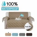 100% Waterproof Sofa Covers Couch Covers Slip Covers for Dogs with Strap 1/2/3/4