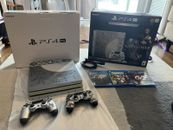 PlayStation 4 Pro Limited God of War Console Boxed W/ Games And 2 Controllers