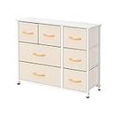 AZL1 Life Concept Dresser Storage Furniture Organizer Large Standing Unit, 11.8"D x 31.4"W x 26.1"H, Ivory