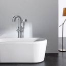 DROP Bath and Kitchen Single Handle Floor Mounted Clawfoot Tub Faucet | 47.5 H x 4 W in | Wayfair CCF-SPN-320821