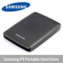 SAMSUNG P3 Portable External Hard USB 3.0 Drive 1TB Black 2.5" Compact Size