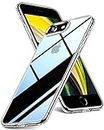 Vakoo Coque iPhone 8, Coque iPhone 7, Coque iPhone SE 2020, Housse de Protection en Silicone Antichoc Etui Clear pour iPhone 7/8/SE 2020 - Transparent