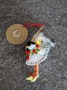 Patience Brewster Department 56 Krinkles Chickadee Small Hanging Ornament