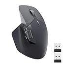 Rapoo MT760Mini Bluetooth Wireless Mouse - Bluetooth 5.0 and 2.4GHz Multi-Mode Connection, Support 4 Devices, M+ Cross Computer Technology, 11 Programmable Buttons, 90 Days Battery Life