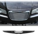 For 2015-2022 Chrysler 300 Carbon Fiber Front Center Grid Logo Cover Trim Strips